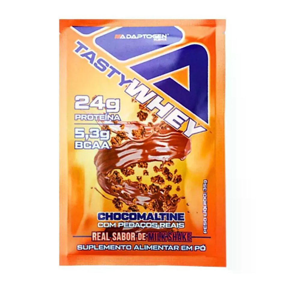 Sachê Tasty Whey 3w Adaptogen Chocomaltine 35g