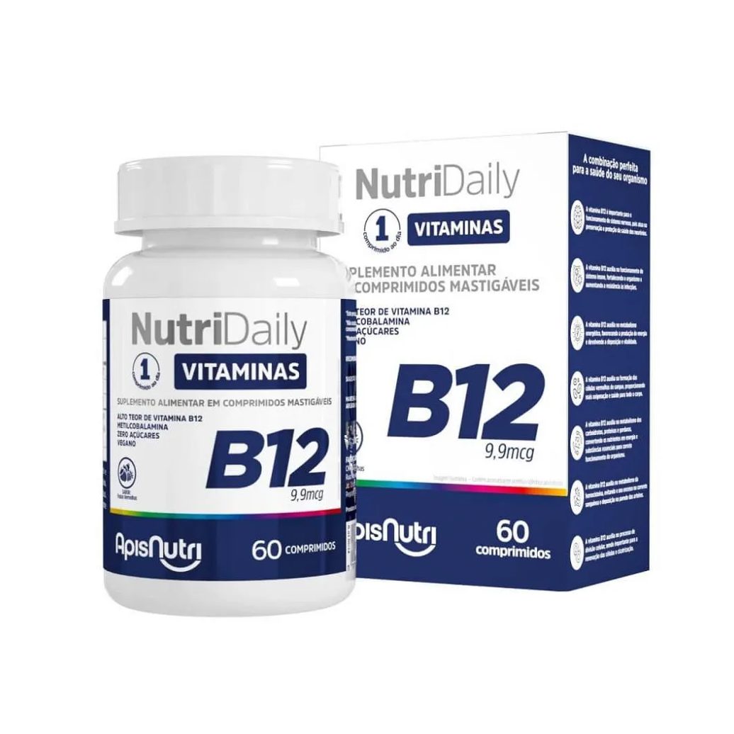 Nutridaily B12 (60 Comp) - Padrão: Único