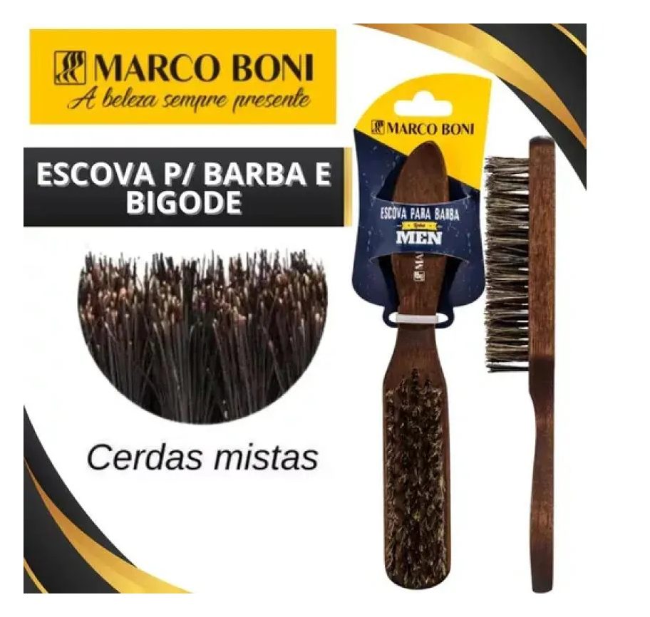 Escova para Barba e Bigode Marco Boni 9515