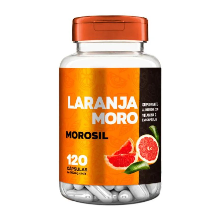 Laranja Moro 500mg 120 cápsula - Romanutry