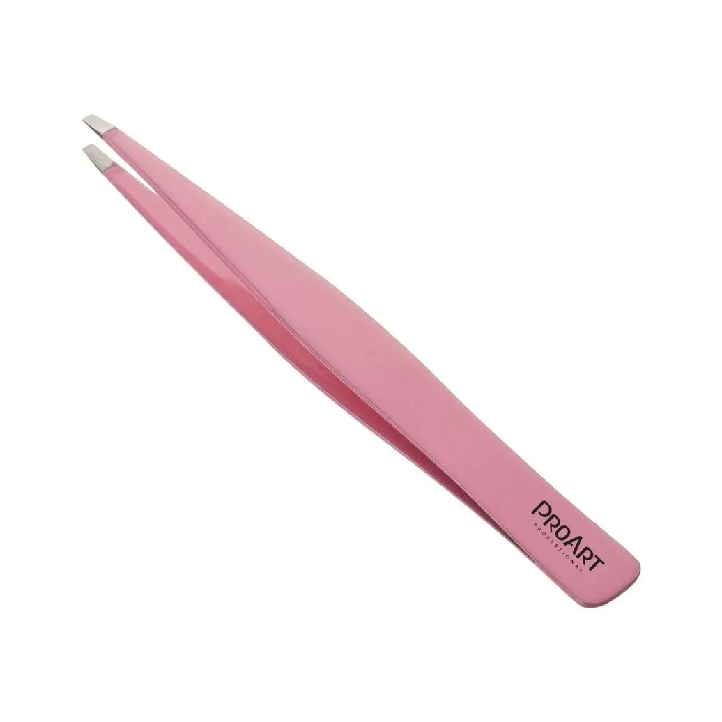 Pinça Ponta Reta Rosa- Proart