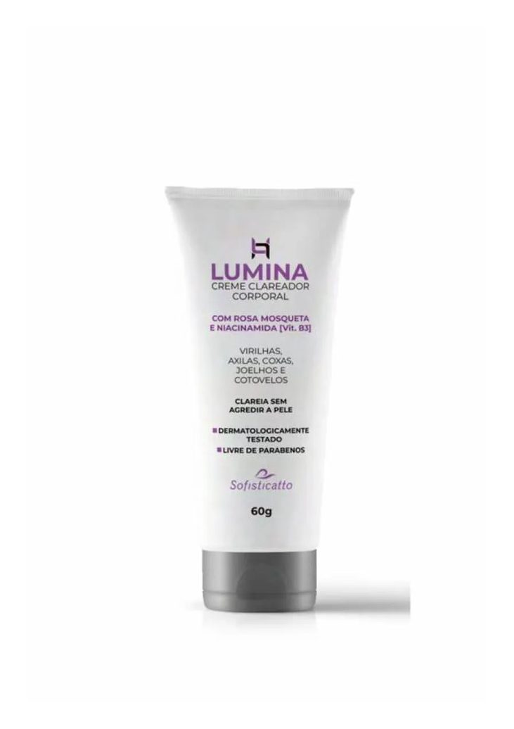 Lumina Creme Clareador Corporal Sofisticatto 60g