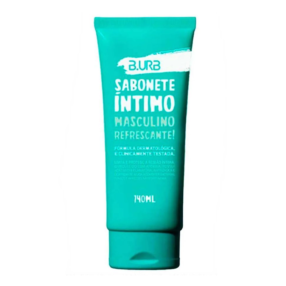 Sabonete Íntimo Masculino Refrescante Fórmula Testada 140ml Barba Urbana B.urb