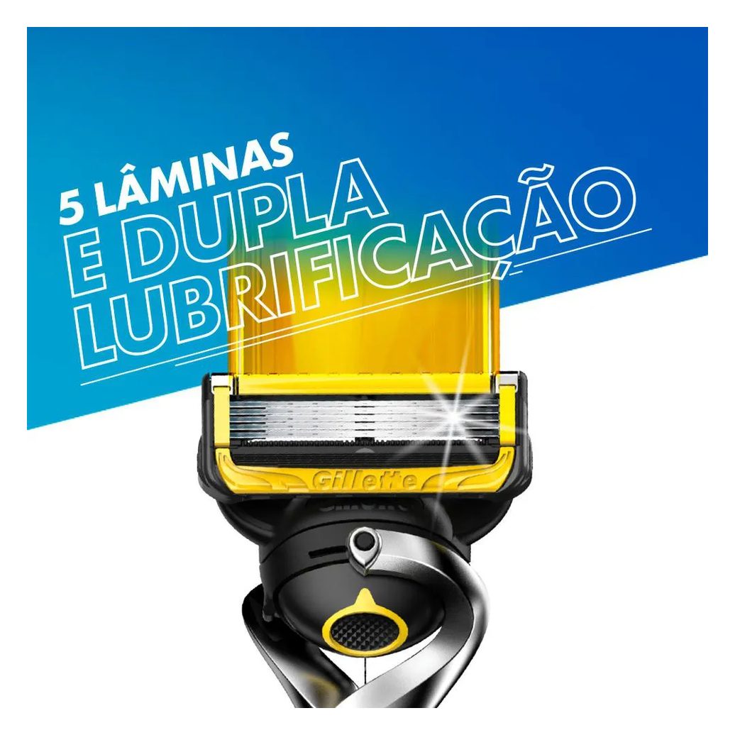 Carga para Aparelho de Barbear Gillette Fusion Proshield 2 unidades