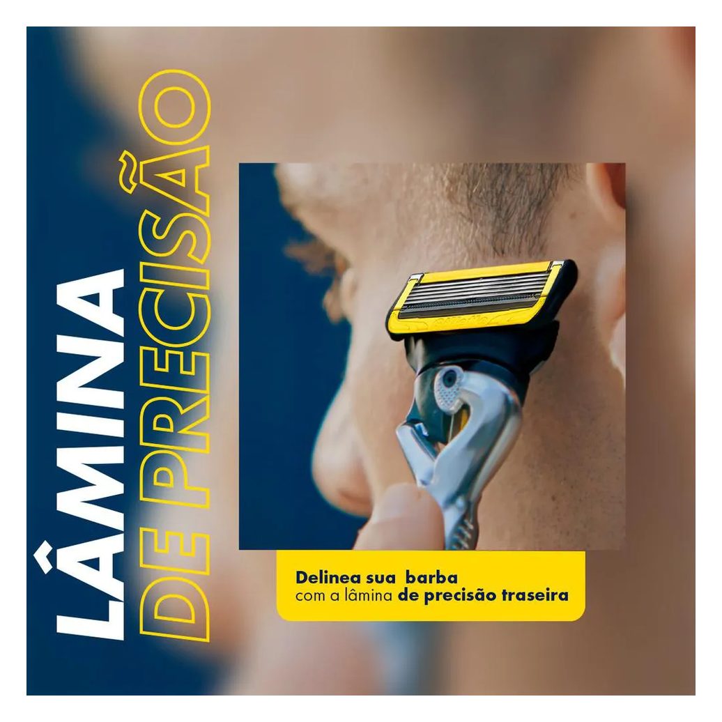 Carga para Aparelho de Barbear Gillette Fusion Proshield 2 unidades