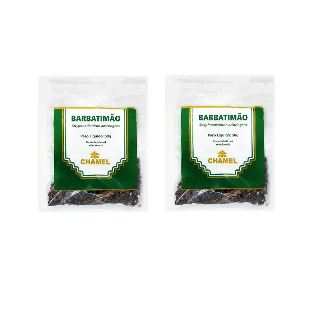 Kit 02 Pacote de Chá de Barbatimão 50g - Chamel