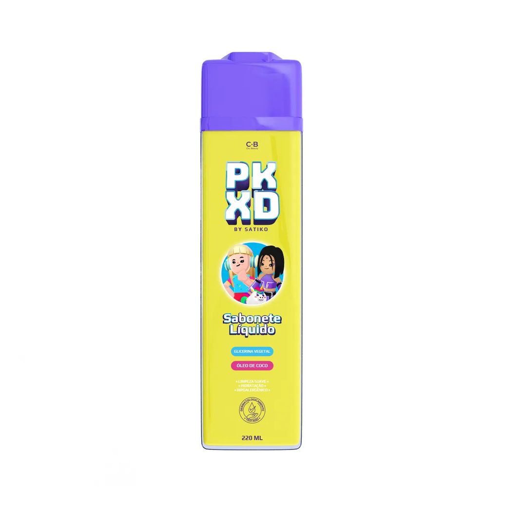 Sabonete Líquido Infantil PKXD By Satiko 220ml