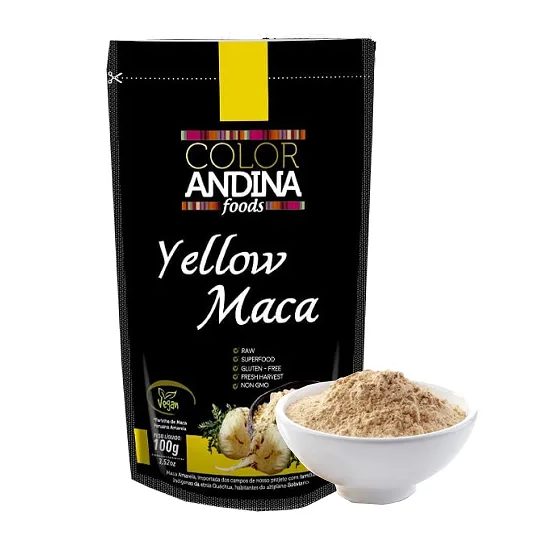 Maca Peruana Amarela, Color Andina Food, 100g