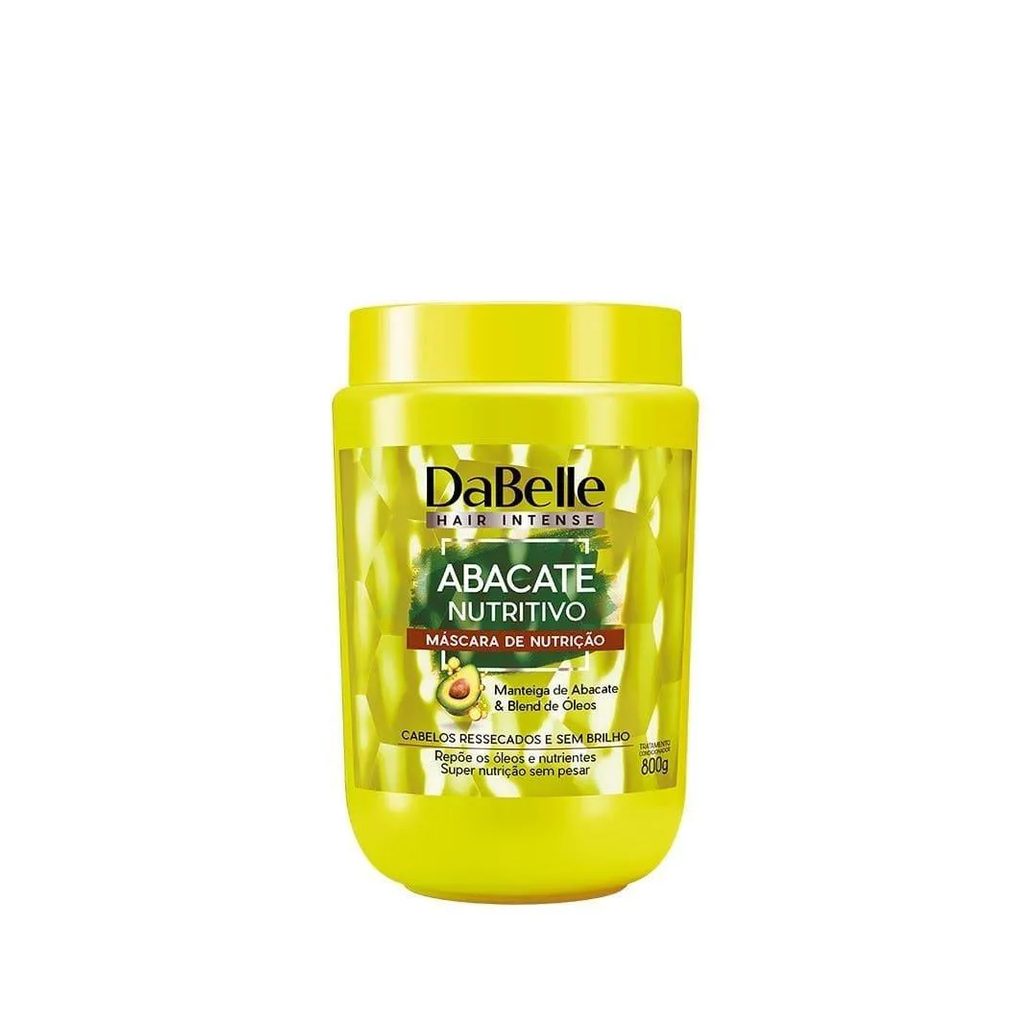 Máscara Nutrição Dabelle Abacate Nutritivo 800g