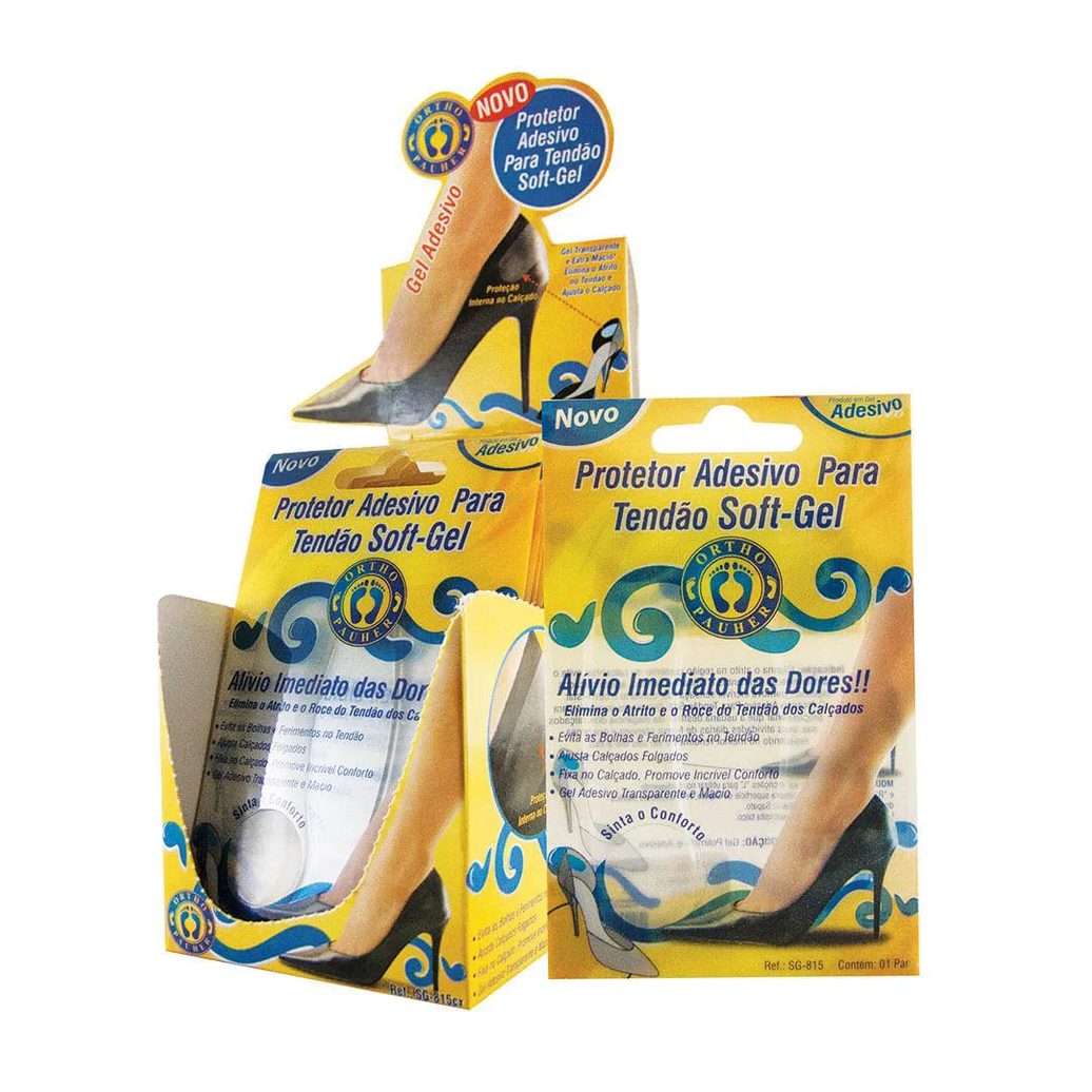 PROTETOR ADESIVO PARA TENDãO SOFT GEL SG 815 ORTHOPAUHER
