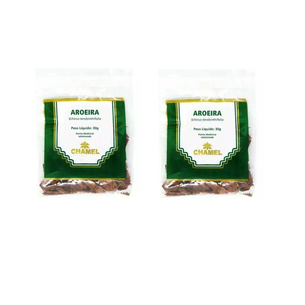 Kit 02 Pacote de Chá de Aroeira 30g - Chamel