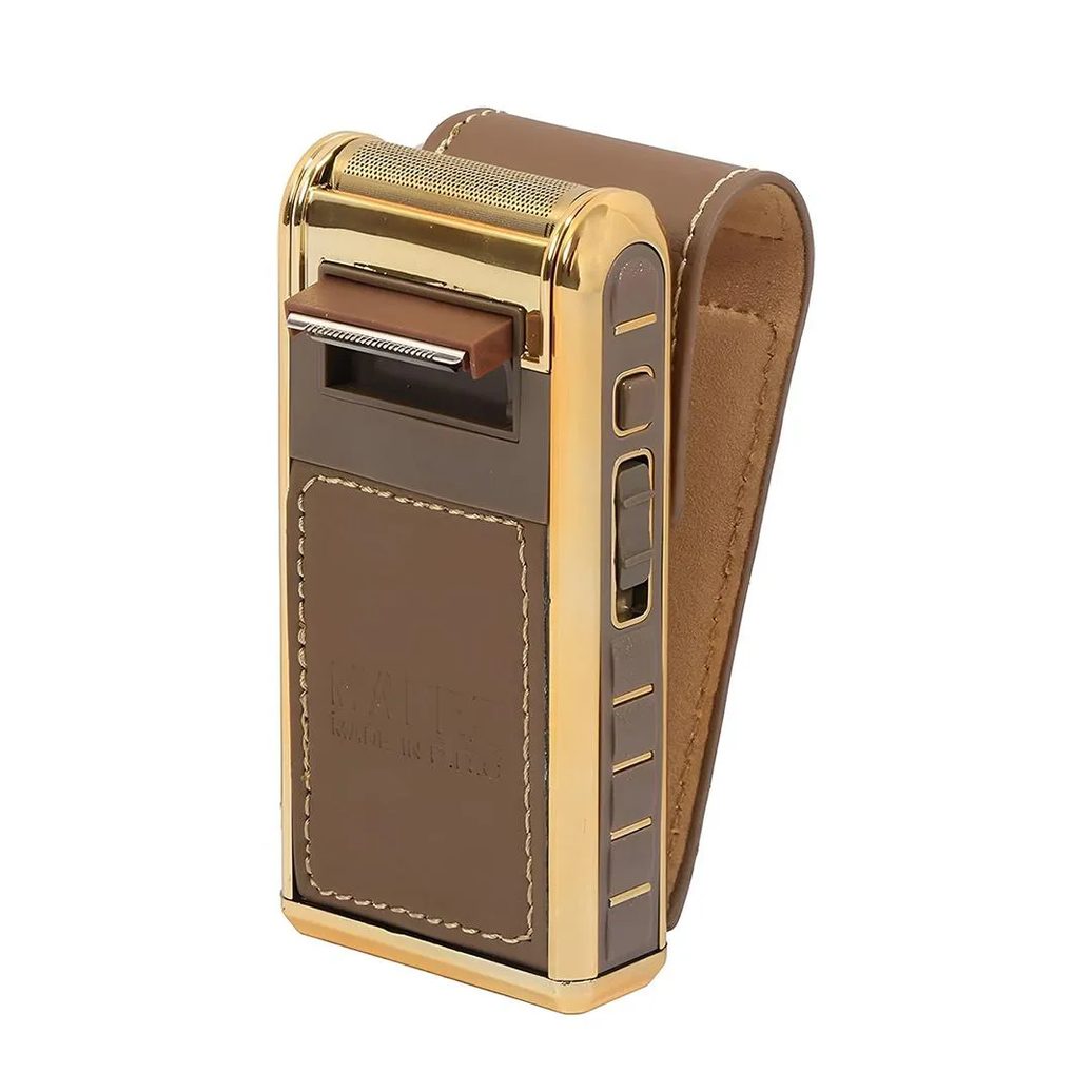 Aparador de Pelos Kemei Rscw - 5500 Dourado Barbeador Elétrico