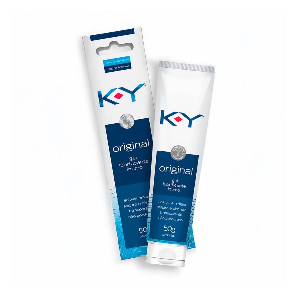 Gel Lubrificante Íntimo K-Y Original com 50g