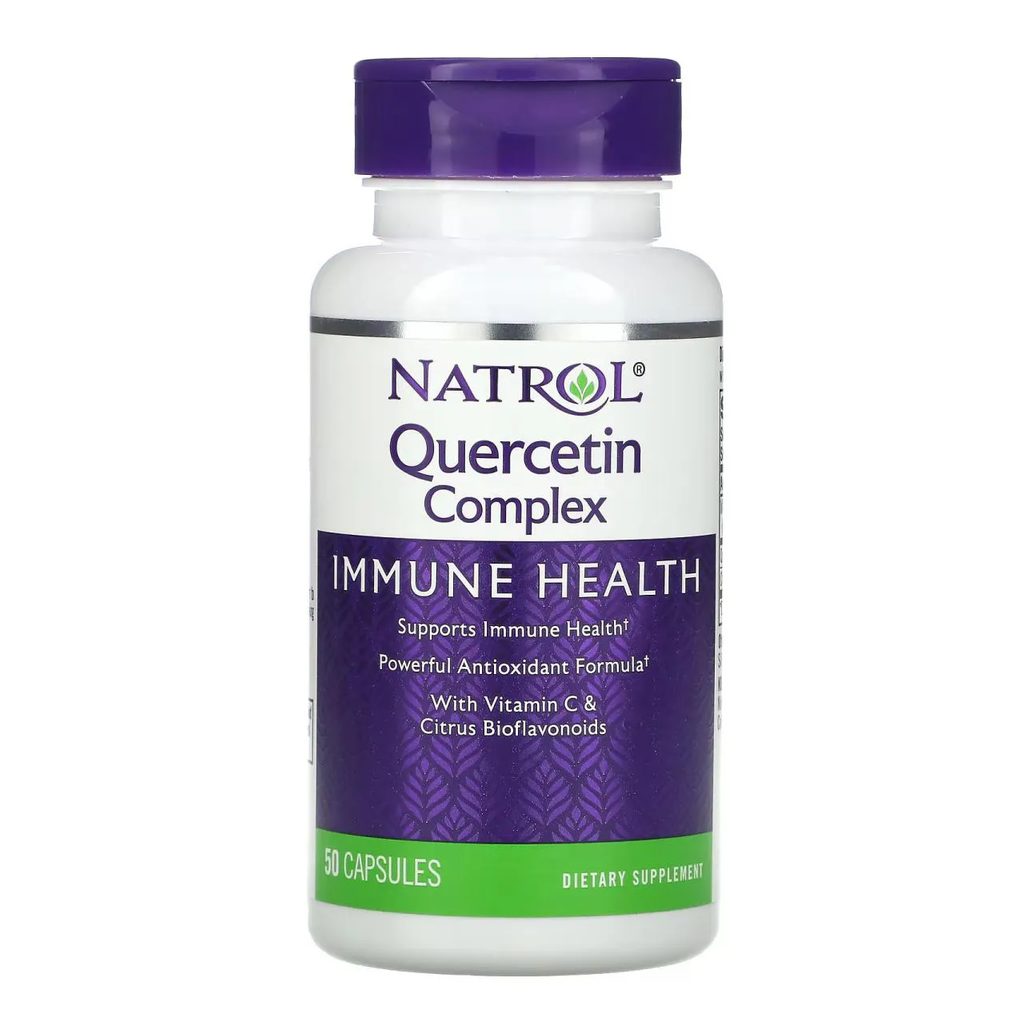 Vitamina Quercetin Complex Antioxidante e Vitamina C 50 Capsulas - Natrol