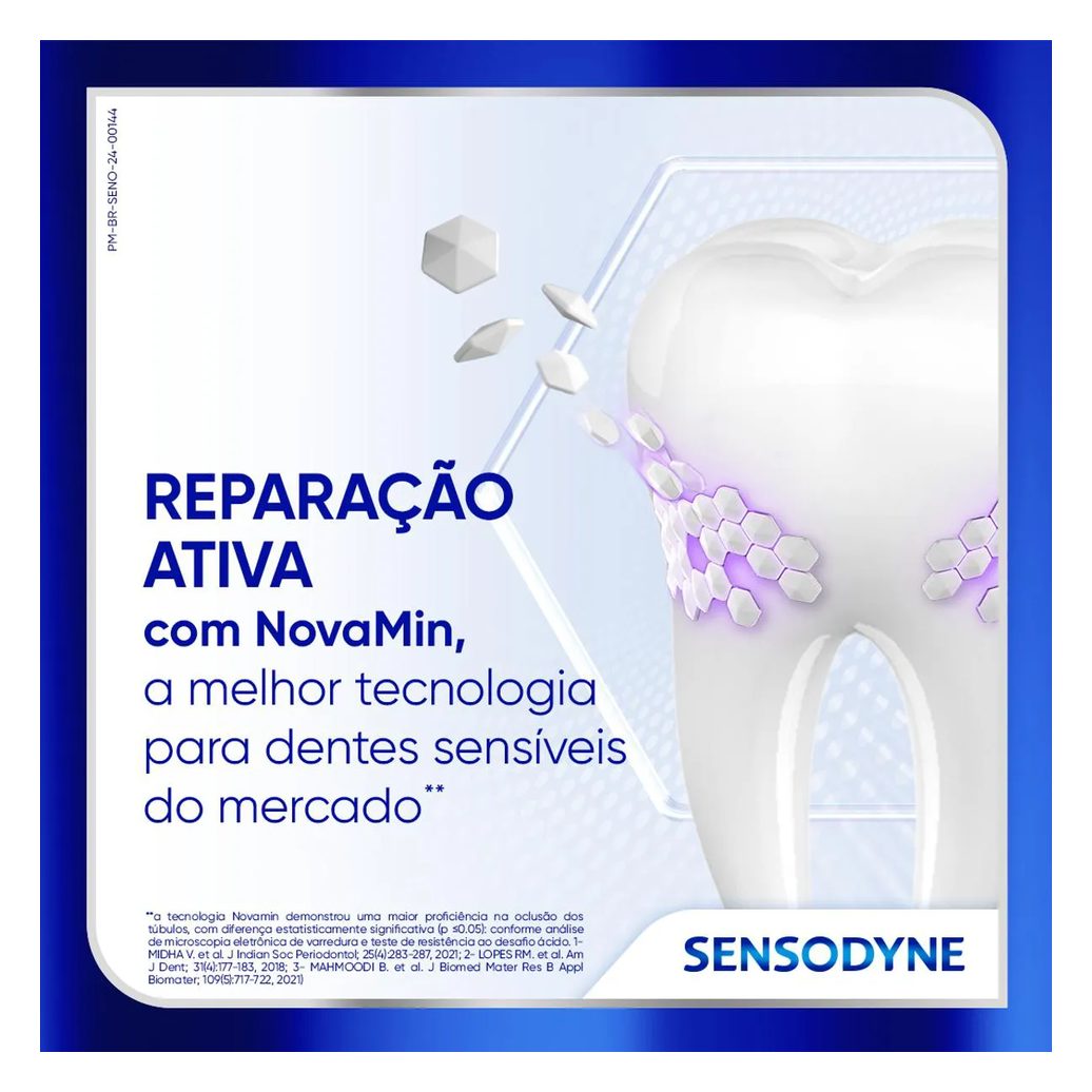 Creme Dental Sensodyne Clinical Repair Deep Clean 100g