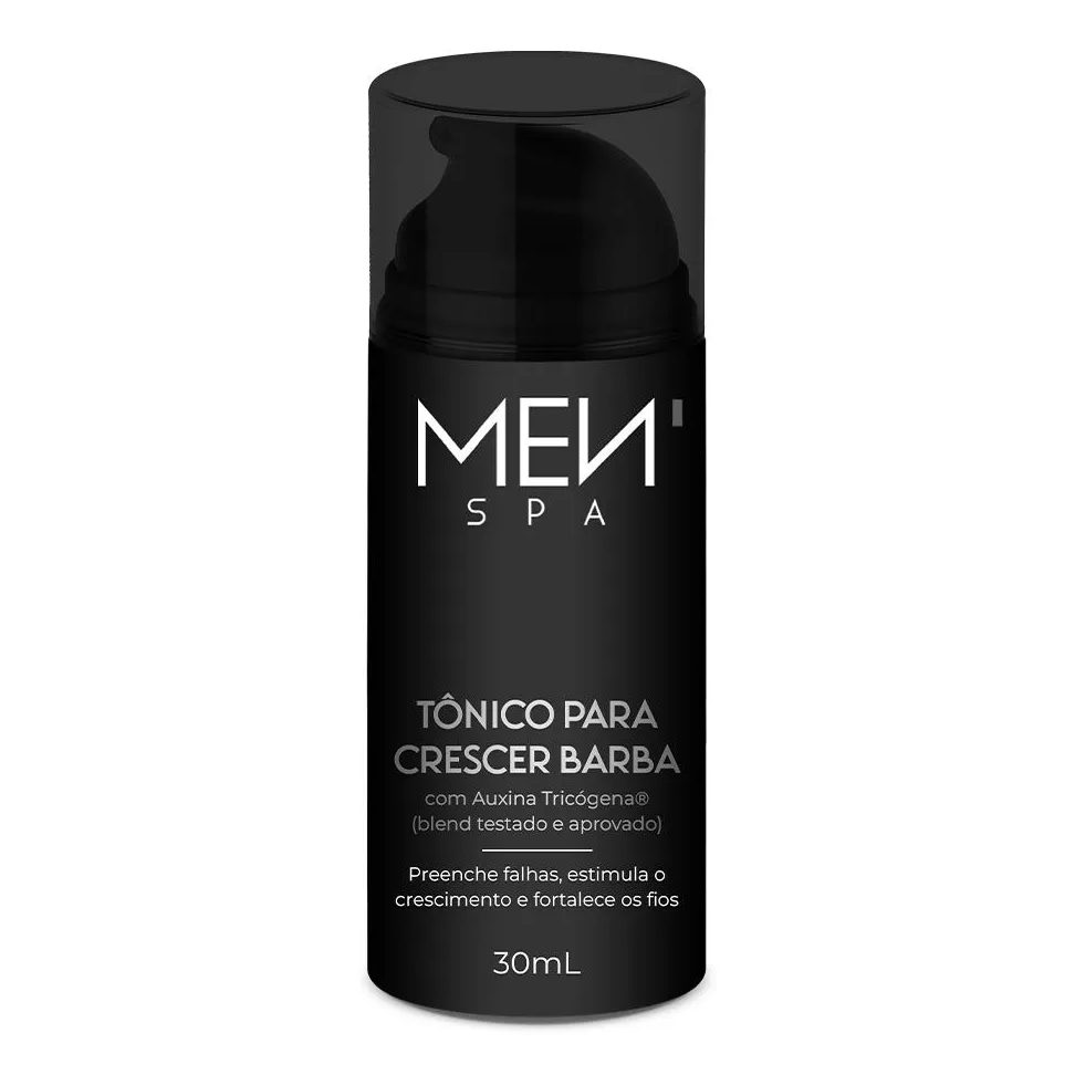 Tônico para Crescer Barba 30 Dias - Acelera e Preenche Falhas 30ml Menspa