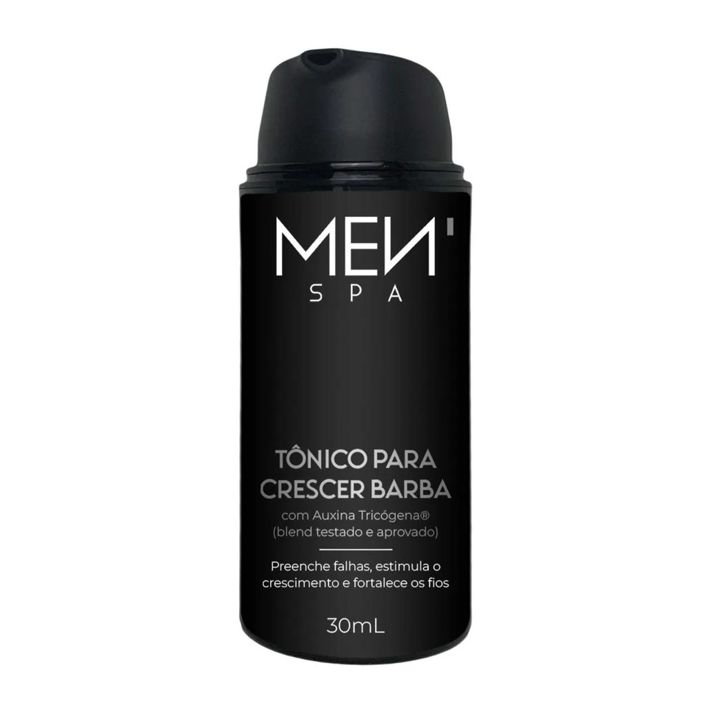Tônico para Crescer Barba 30 Dias - Acelera e Preenche Falhas 30ml Menspa