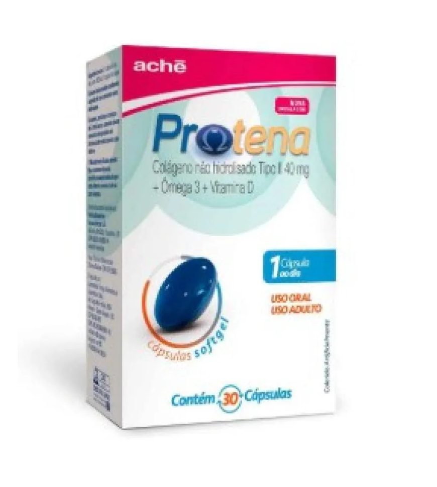 Protena 30caps - Colageno + Vit + Assos