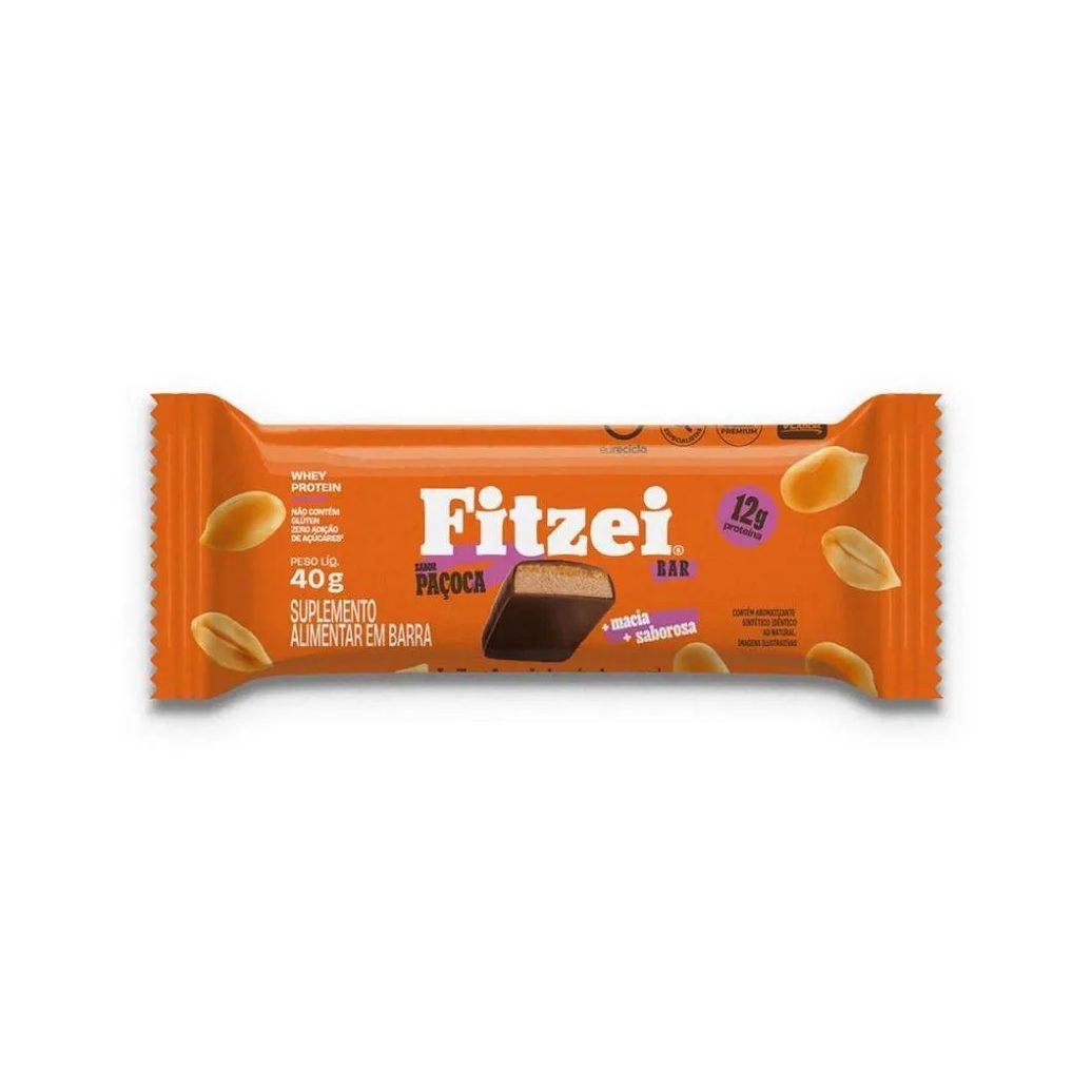 Fitzei Bar (40G) - Sabor: Paçoca