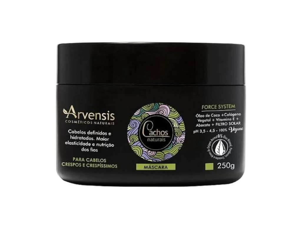 Mascara Cachos Naturais 250g (crespos e Crespíssimos) Arvensis