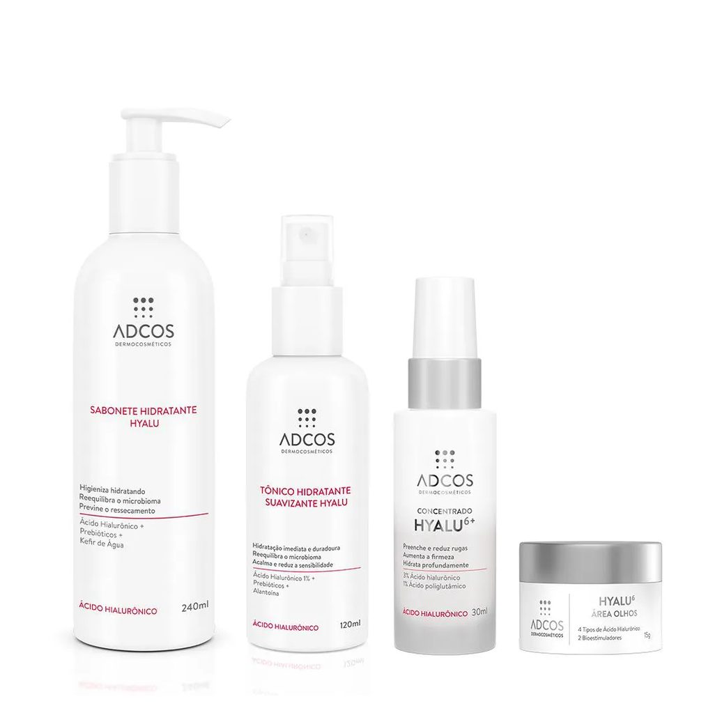 Kit Hyalu Facial 4 Itens