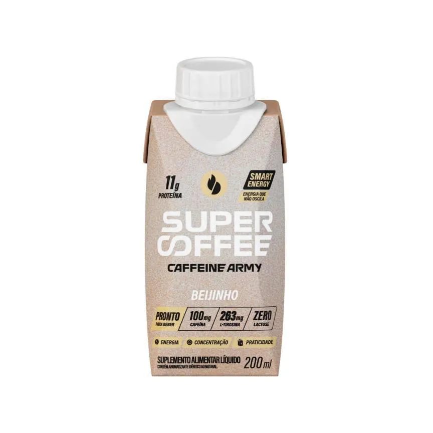 Supercoffee Rtd Beijinho Caffeine Army 200ml