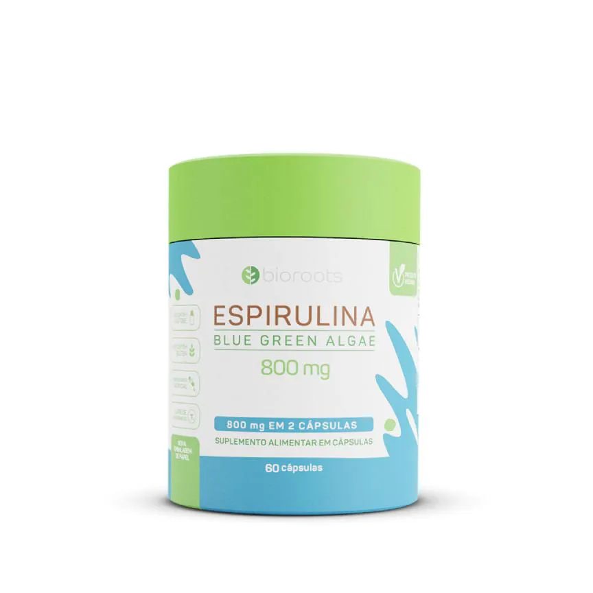 Espirulina Bioroots 60cáps