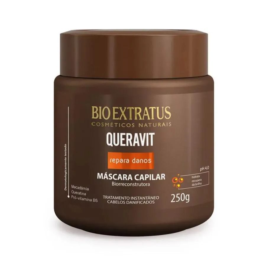 Mascara Capilar Bio Extratus Queravit Biorreconstrutora 250g