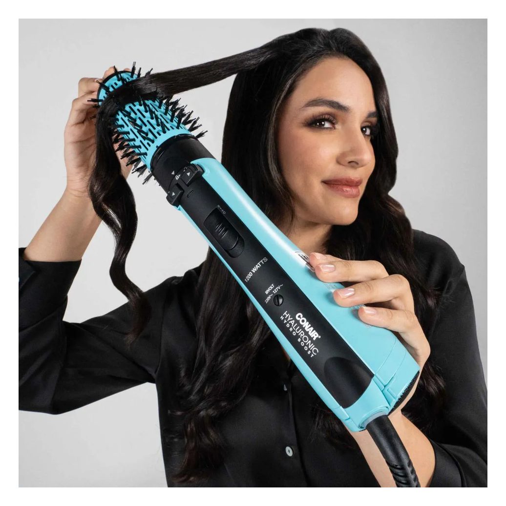 Escova Secadora Rotativa Rotating Hyaluronic Conair Nd Bivolt