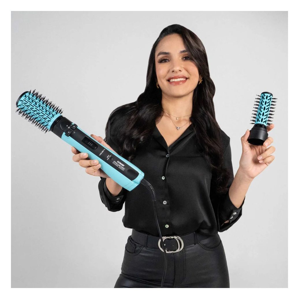 Escova Secadora Rotativa Rotating Hyaluronic Conair Nd Bivolt