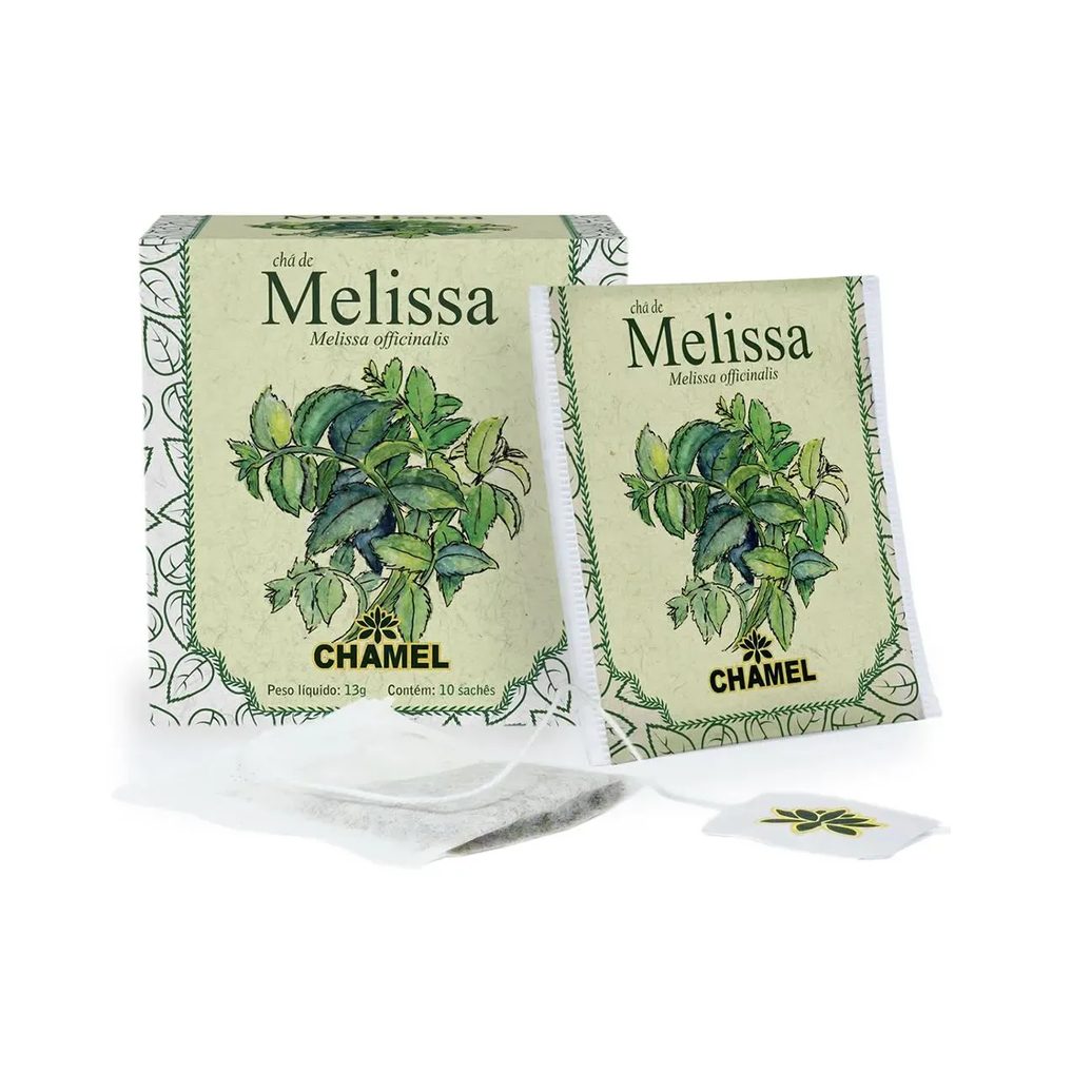 Chá de Melissa com 10 Sachês 13g - Chamel