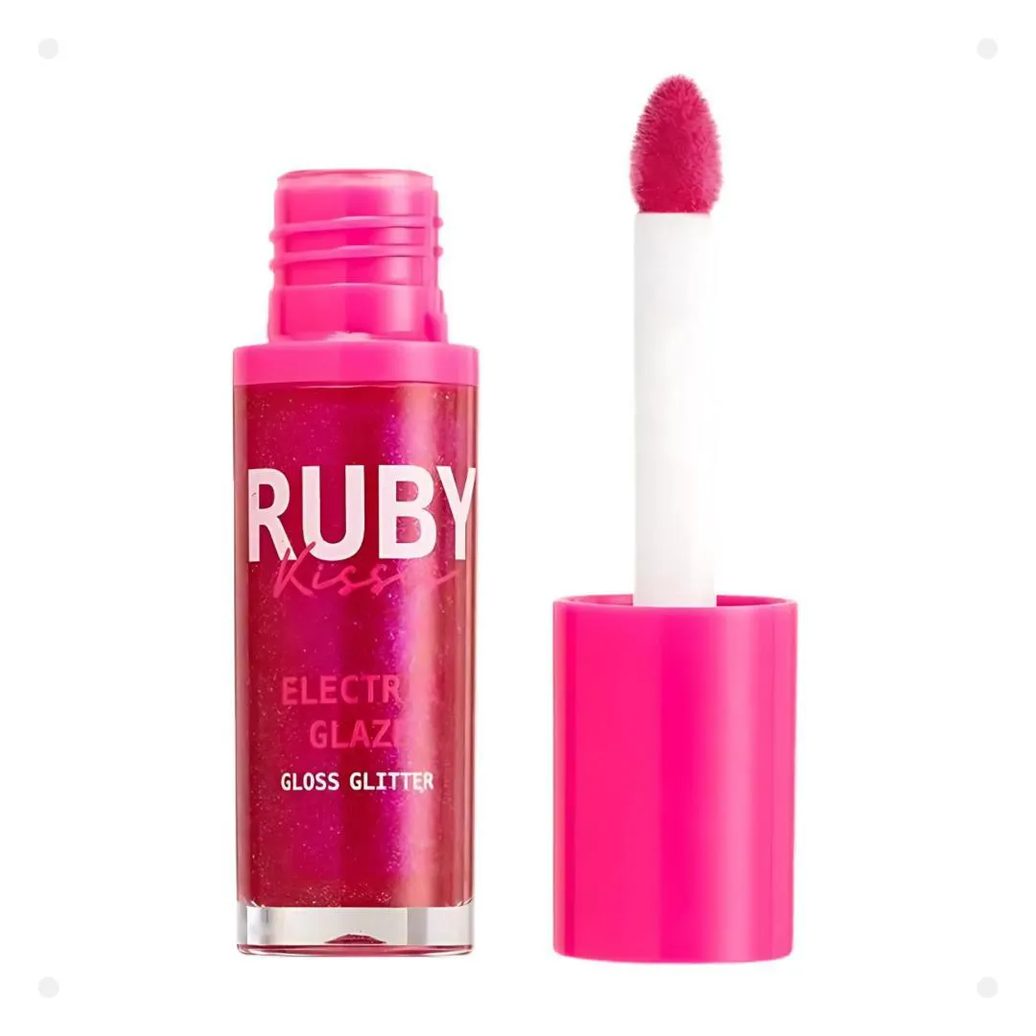 Gloss Glitter Ruby Kisses Electric Glaze 04 Fuchsia Lgg04b