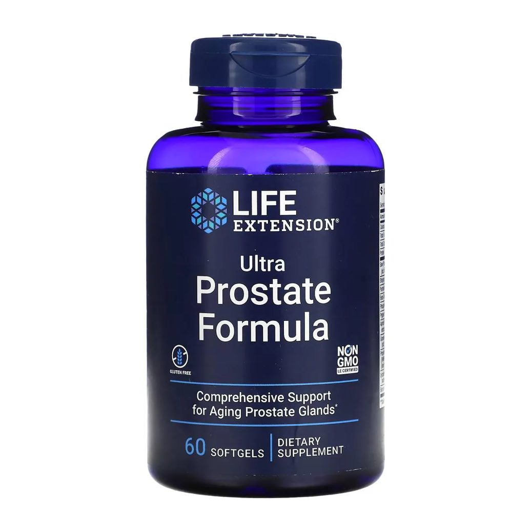 Fórmula Ultra para A Próstata, 60 cápsulas Softgel, Life Extension