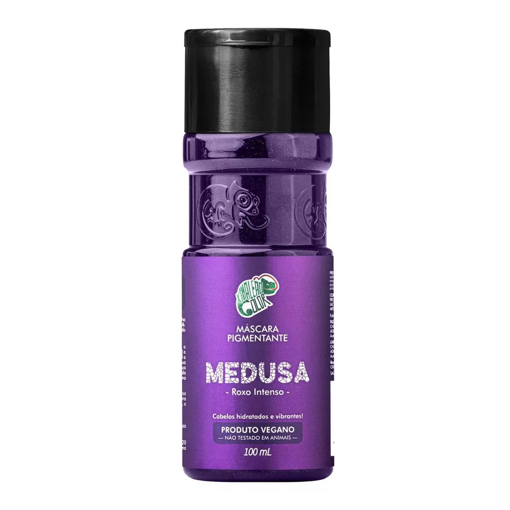 Máscara Tonalizante Medusa Kamaleão Color Roxo Intenso 100ml