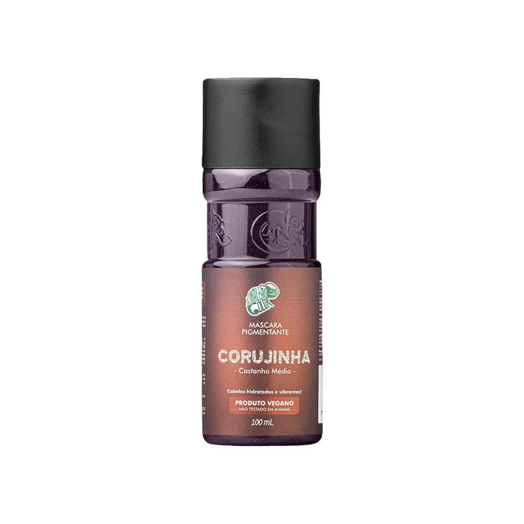 Máscara Tonalizante Corujinha Kamaleão Color Castanho Médio 100ml
