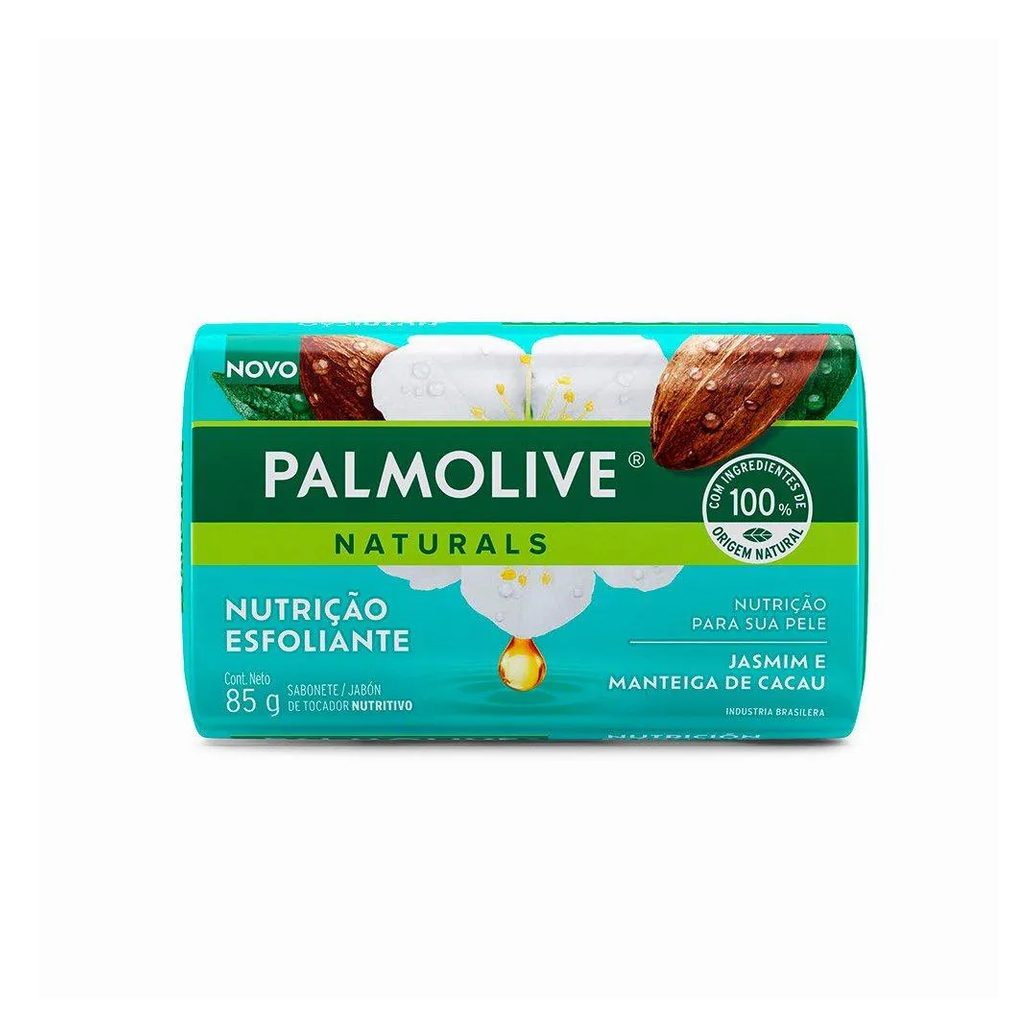 Sabonete Palmolive Naturals Esfoliação Delicada 85g Embalagem com 12 unidades