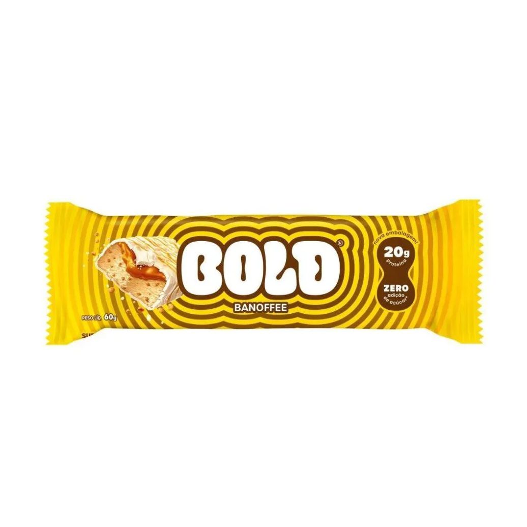 Bold Bar (60G) - Sabor: Banoffee.
