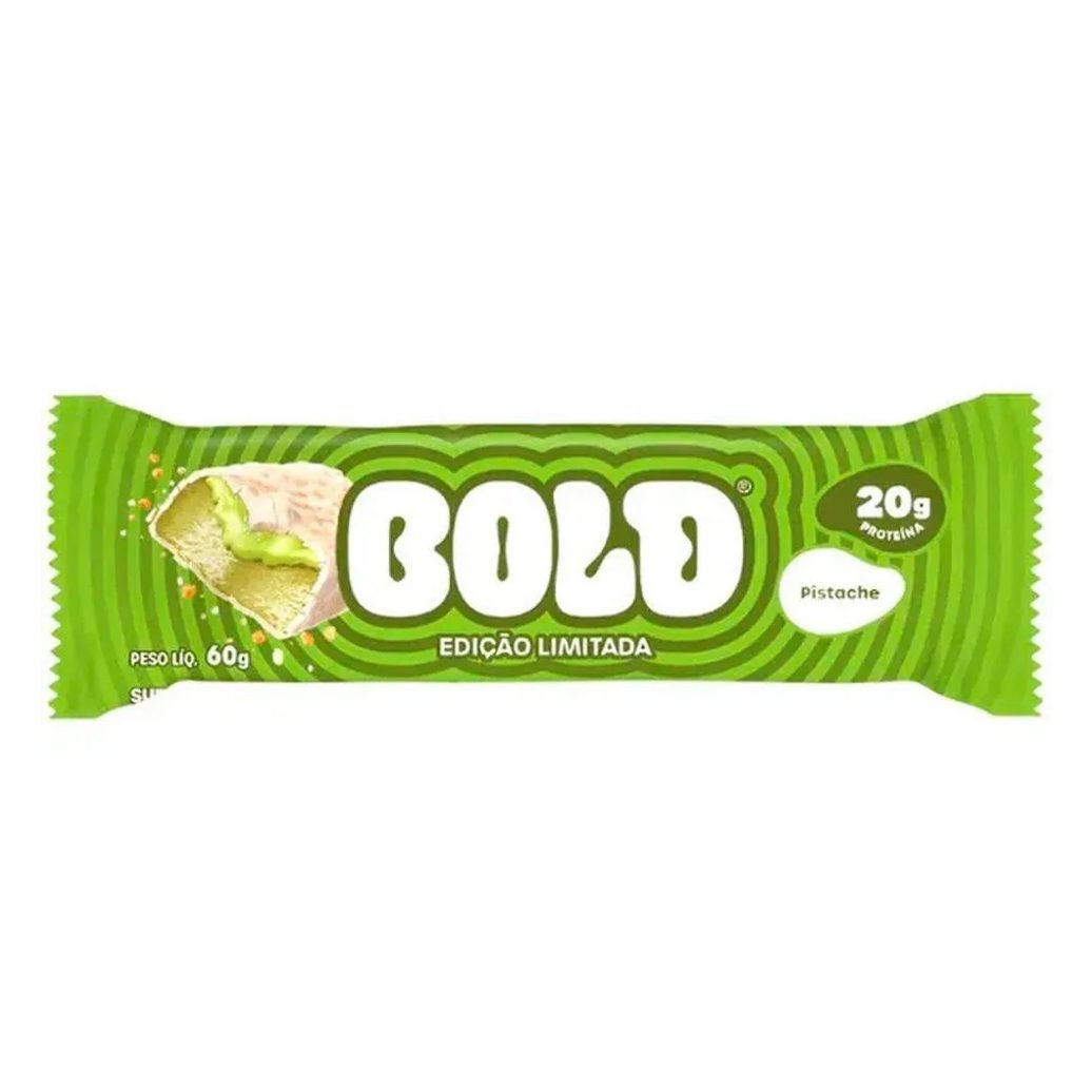 Bold Bar (60G) - Sabor: Pistache