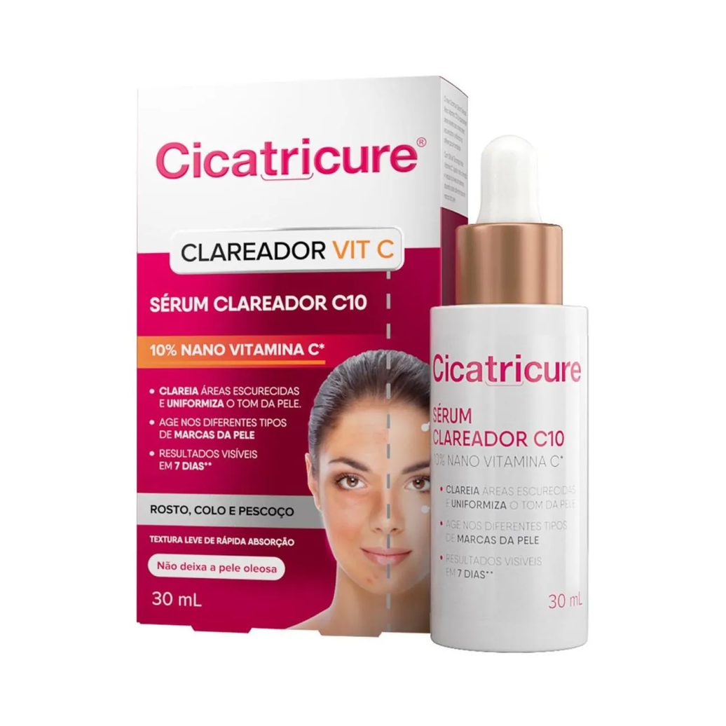 Sérum Clareador C10 Vit C Rosto, Colo 30ml - Cicatricure