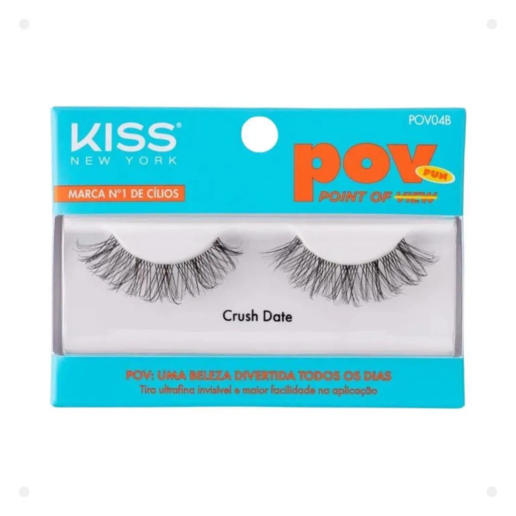 Cílios Postiços Kiss New York Pov Crush Date Pov04b