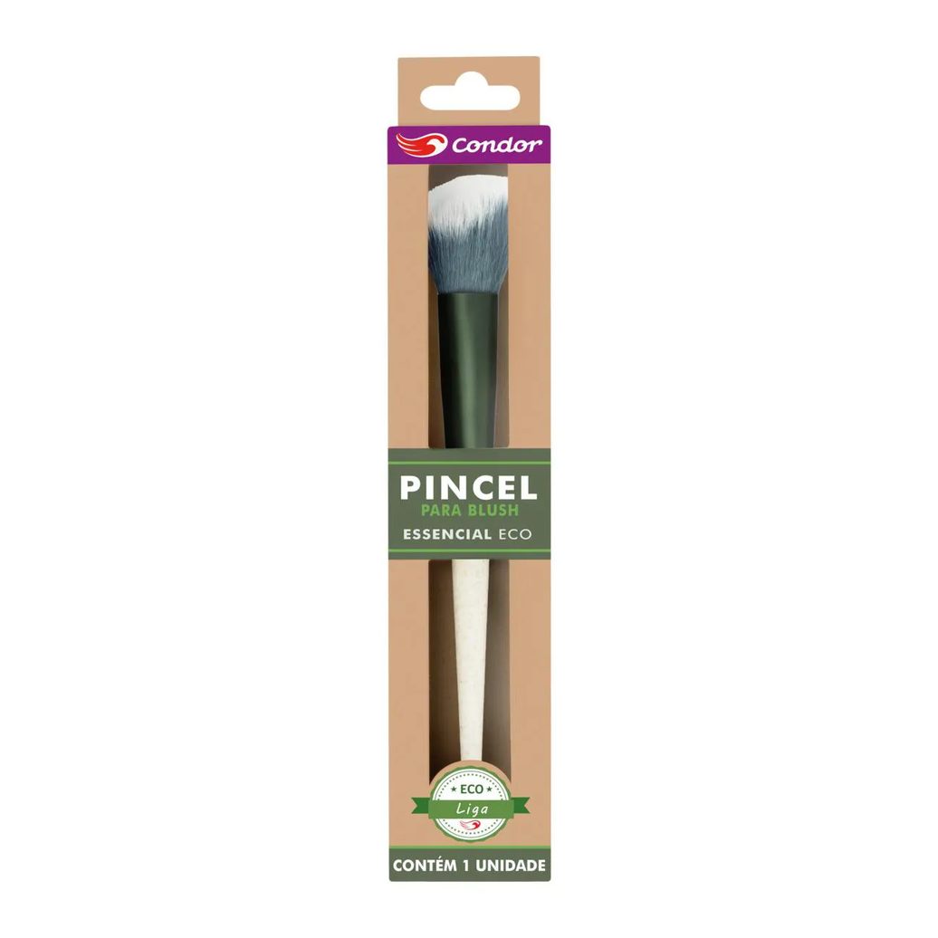 Pincel para Blush Condor Essencial Eco