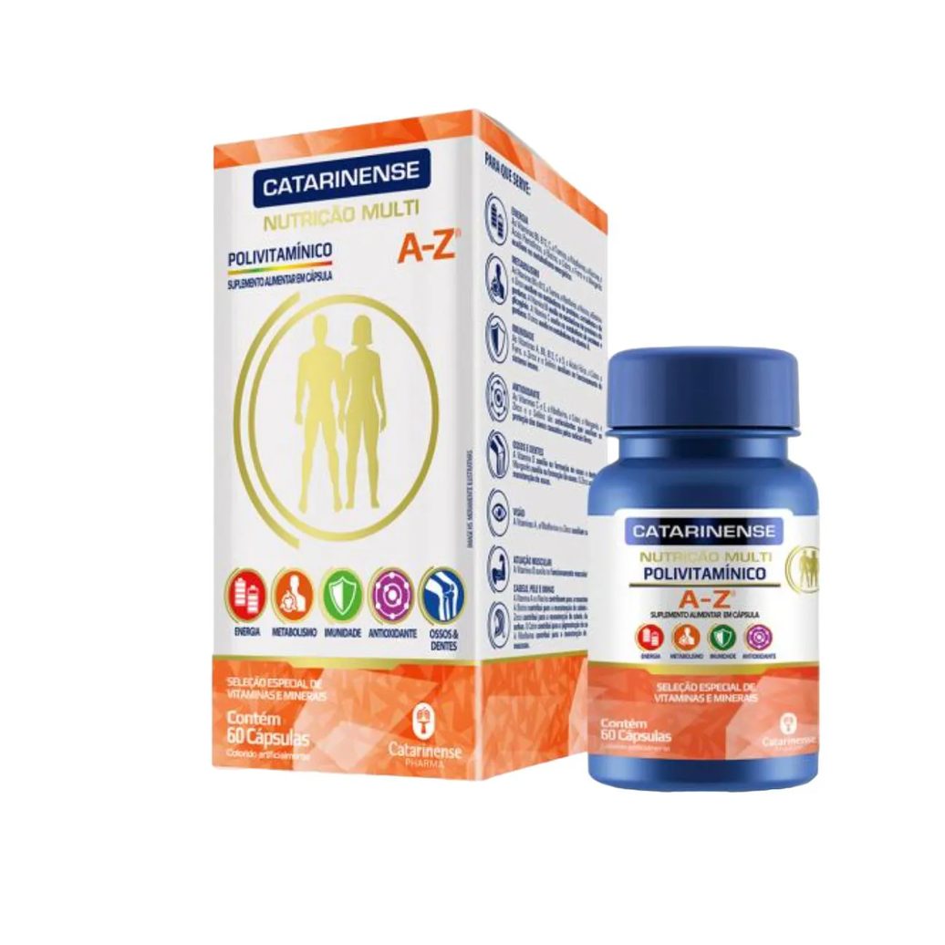 Polivitamínico Vitamina Multi A-z 60 Cps – Catarinense