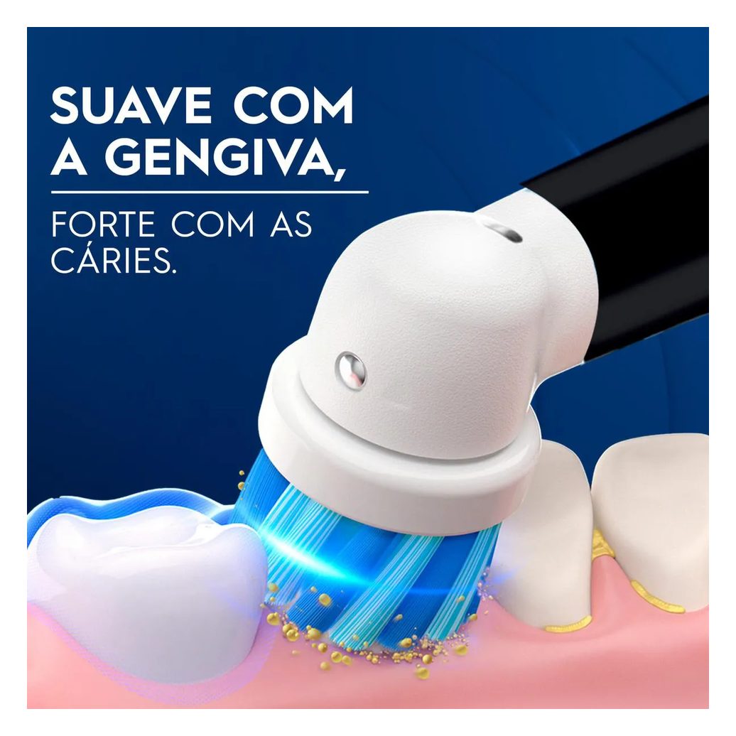 Refil Escova de Dente Elétrica Infantil Oral-B Disney Pixar Carros 2 Unidades