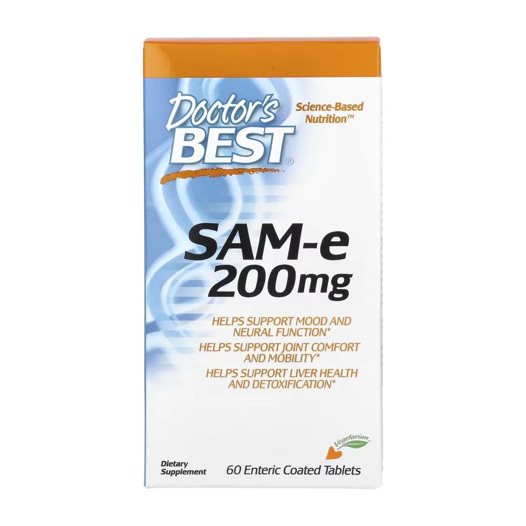 Same (dissulfato Tosilato) 200 Mg 60 Comprimidos com Revestimento Entérico - Doctor's Best