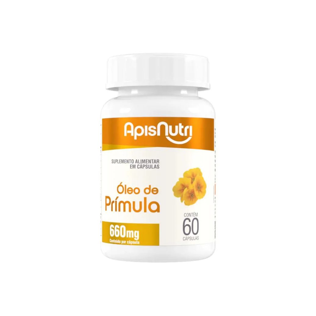 Óleo de Prímula 660mg - 60 cápsulas - Apisnutri
