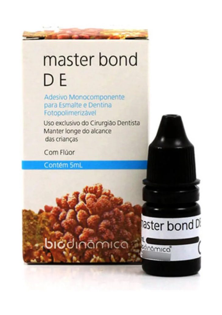 Adesivo Master Bond Dentina Esmalte 5ML D e - Biodinâmica