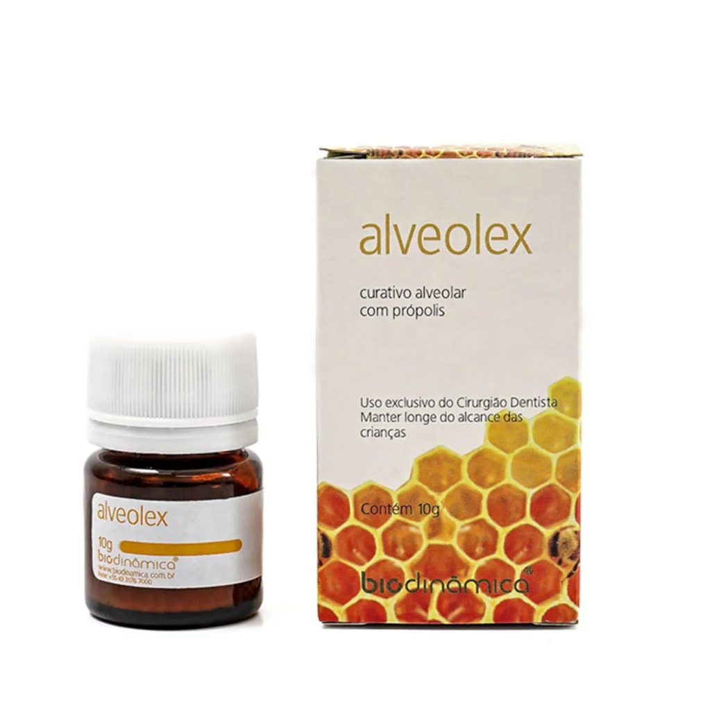 Curativo Alveolar Alveolex com Própolis 10g - Biodinâmica
