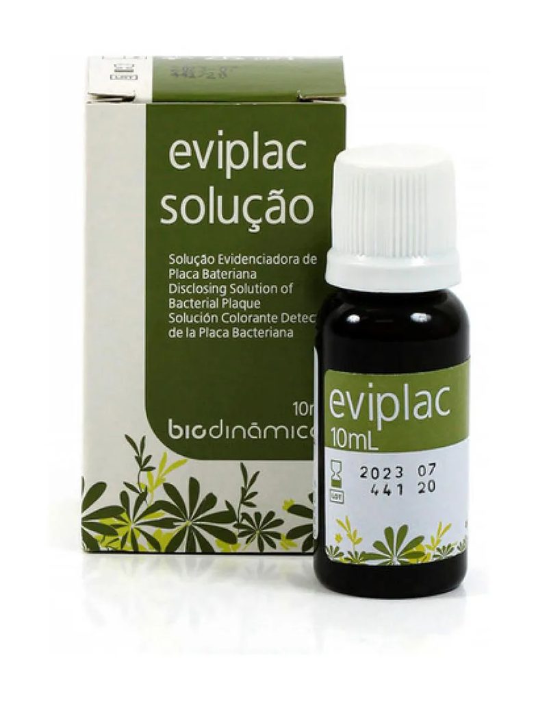 Evidenciador de Placa Eviplac Líquido 10ml - Biodinâmica