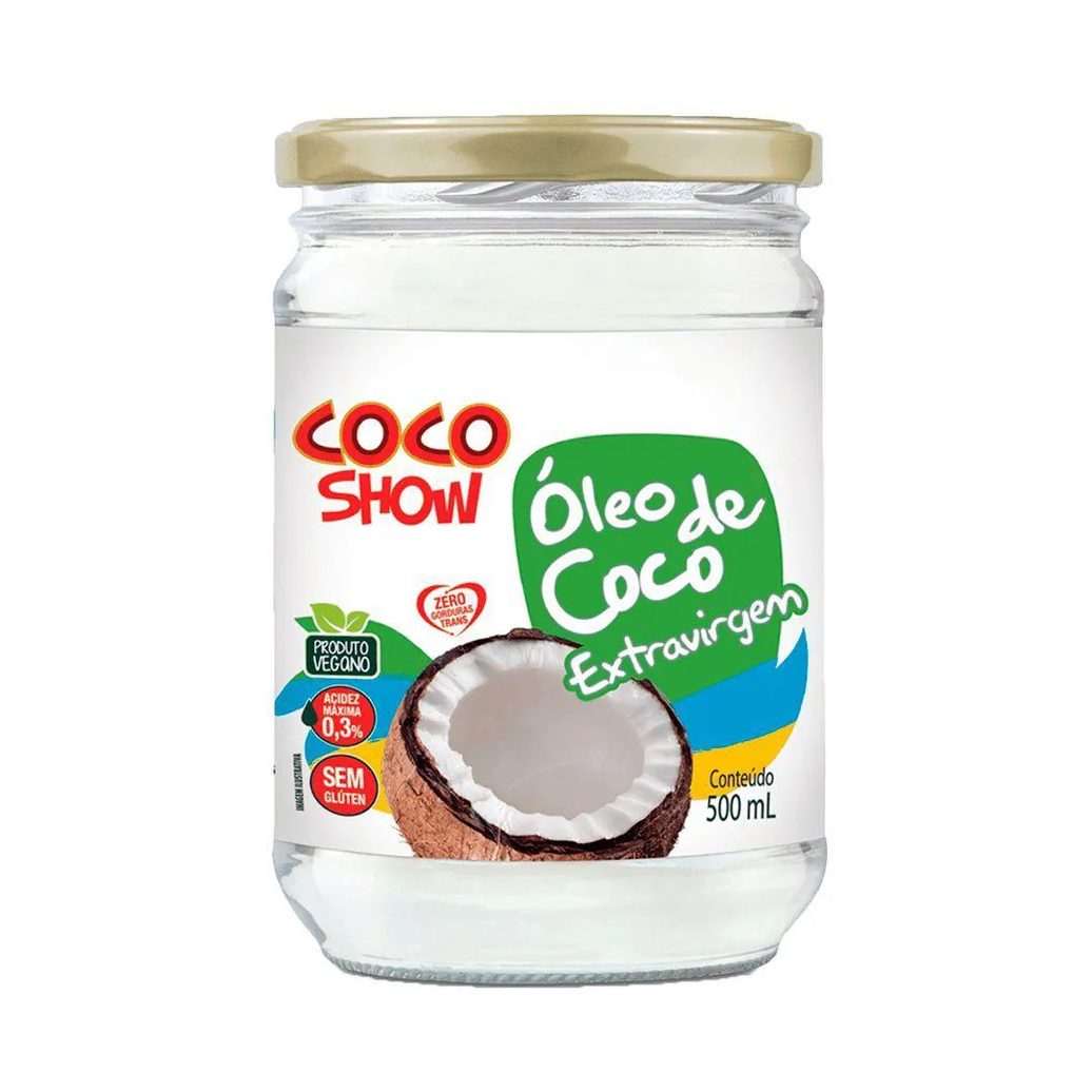 Óleo de Coco Extravirgem Coco Show 500ml - Copra