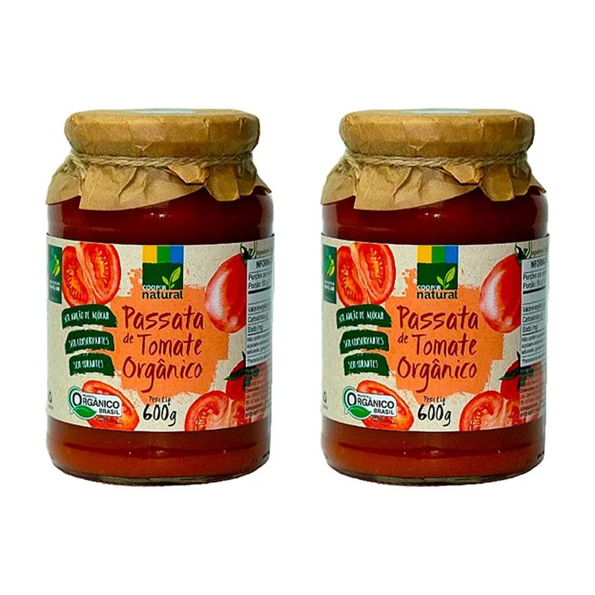 Kit 2x: Passata Orgânica Coopernatural 600g